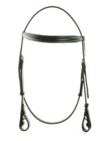 Ascot Headstall with Padded Raised Browband