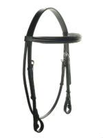 Ascot Headstall with Padded Raised Browband - Image 3