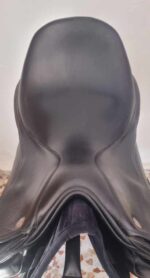 17.5" adj Black Fairfax Classic Cupped Flap Dressage Saddle - Image 3
