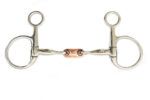 Hanging Cheek Snaffle with Copper Lozenge