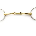 Snaffle with Copper Mouth and Copper Lozenge