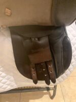 15" Extra Wide Brown Barnsby General Purpose Pony Saddle - Image 4