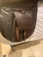 15" Extra Wide Brown Barnsby General Purpose Pony Saddle - Image 3