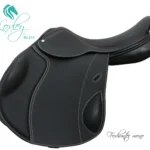 17.5" ADJ Black Bliss of London Loxley Foxhunter Jump Monoflap Saddle
