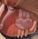 17.5" Medium Tan and Brown Equipe Evolution Jump Saddle - Image 5